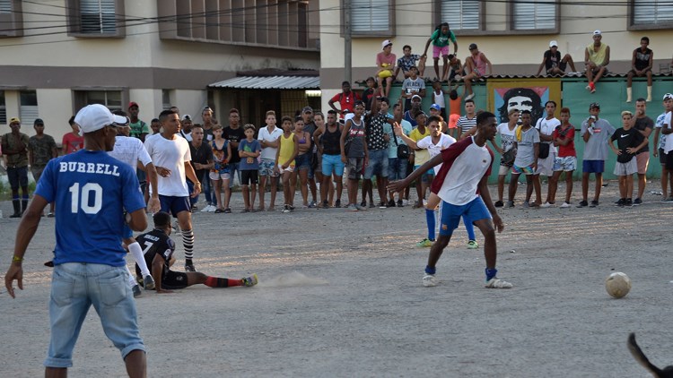 FOOTBALL GRADUALLY USURPING BASEBALL IN CUBA