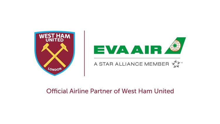 WEST HAM UNITED EXTENDS PARTNERSHIP WITH EVA AIR