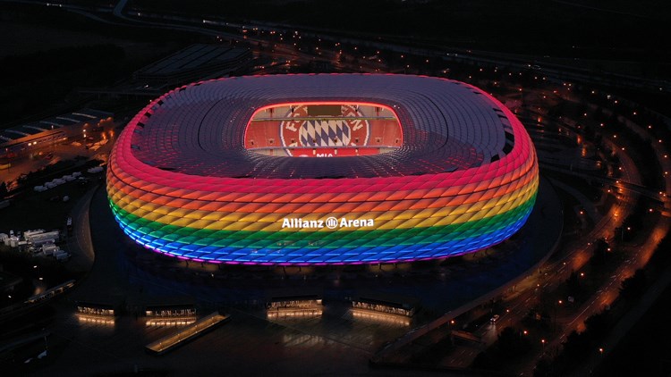 UEFA BLOCKS GERMANY FROM ILLUMINATING ALLIANZ ARENA WITH RAINBOW LIGHTING FOR HUNGARY EURO 2020 CLASH