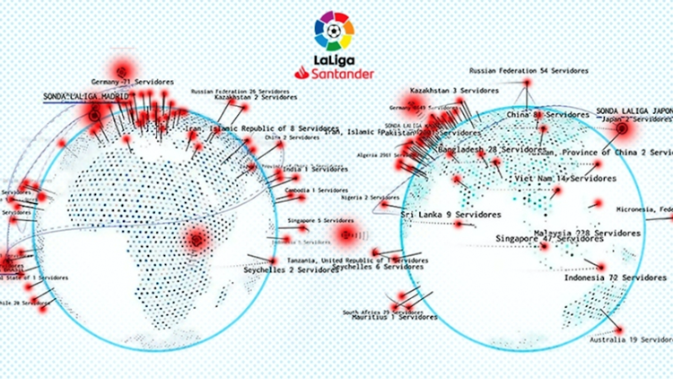 LALIGA ANTIPIRACY BUILDS NEW GLOBAL ALLIANCES WHILE ELIMINATING MORE ILLEGAL CONTENT