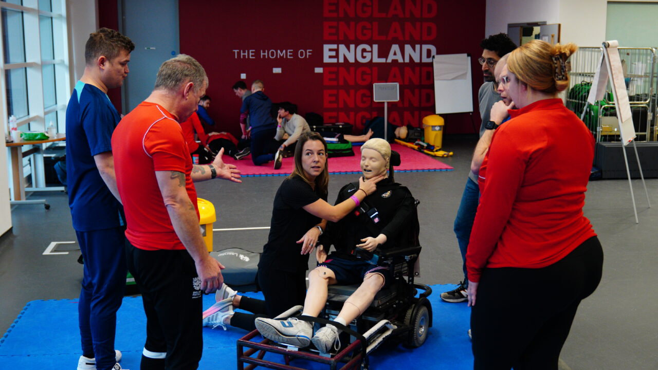 The FA delivers the first of its kind world leading medical training within Para Football